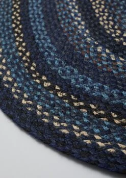 Fiesta Organic Jute Braided Rug | Ink -Falke Store HRGTW02 3