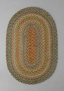 Fiesta Organic Jute Braided Doormat | Multi