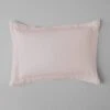 Washed Linen Cotton Oxford Pillowcase | Dusty Pink -Falke Store HSDQW31 dustypink