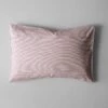 Organic Cotton Ticking Stripe Housewife Pillowcase | Ecru/Rose -Falke Store HSDUS07 ecrurose 7a74637b 2810 44d4 8890 38e813605849