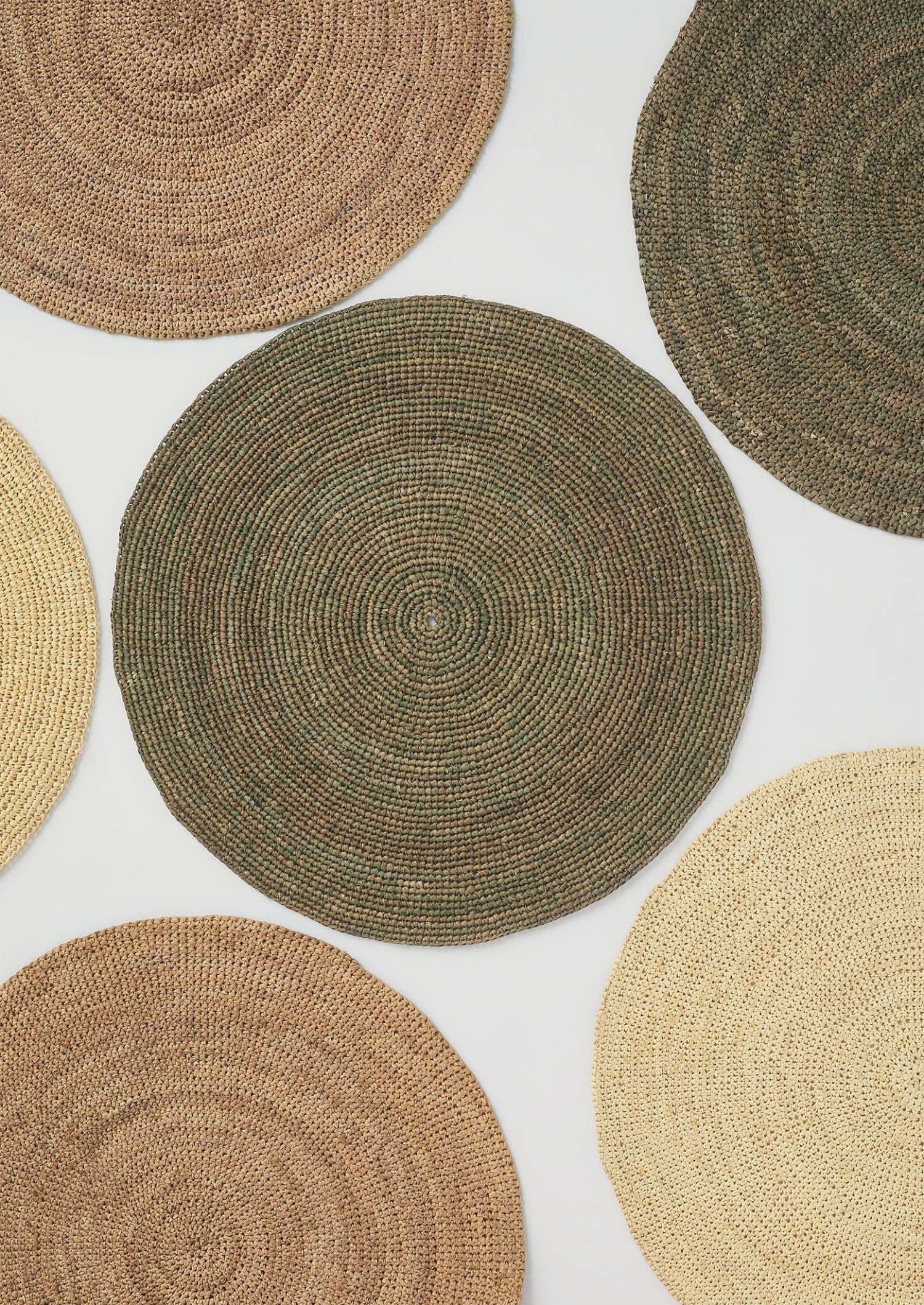 Raffia Placemat | Shell 5 Raffia Placemat | Shell - Image 3