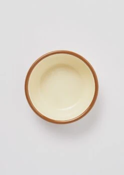 Enamel Bowl | Cumin/Cream -Falke Store HTBTS17 2
