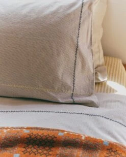 Melin Tregwynt Welsh Blanket | Rust/Topaz -Falke Store HTQUS06 3