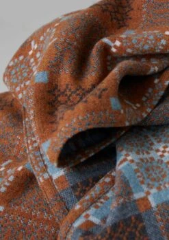 Melin Tregwynt Welsh Blanket | Rust/Topaz -Falke Store HTQUS06 5