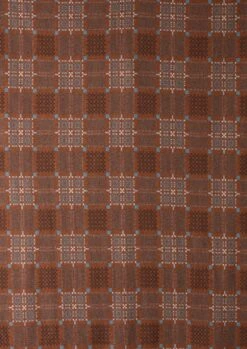 Melin Tregwynt Welsh Blanket | Rust/Topaz -Falke Store HTQUS06 7