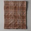 Melin Tregwynt Welsh Blanket | Rust/Topaz -Falke Store HTQUS06 rusttopaz 0