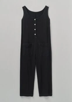 Lydia Jersey Jumpsuit | Washed Black -Falke Store LAOQW02 1 6c31a508 7313 4377 9cec 2d9509234109