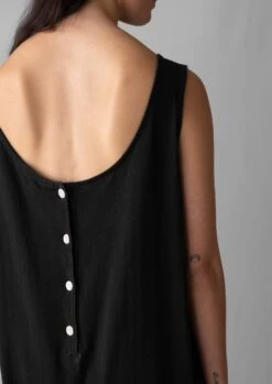 Lydia Jersey Jumpsuit | Washed Black -Falke Store LAOTS14 2