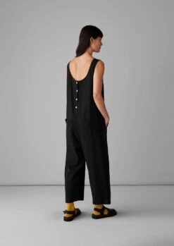 Lydia Jersey Jumpsuit | Washed Black -Falke Store LAOTS14 3