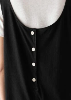 Lydia Jersey Jumpsuit | Washed Black -Falke Store LAOTS14 4