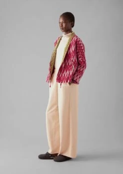 Ikat Kantha Jacket | Blues -Falke Store LJKTS04 11