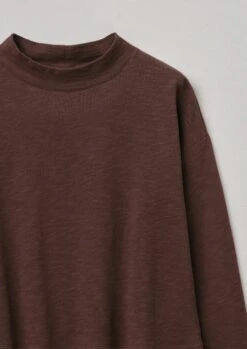 Loop Back Jersey Easy Sweater | Mulberry -Falke Store LLTTS10 D2