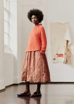 Cotton Linen Easy Sweater | Poppy -Falke Store LLTTW21 2