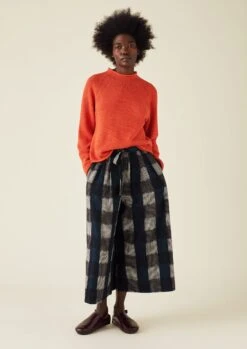 Cotton Linen Easy Sweater | Poppy -Falke Store LLTTW21 3