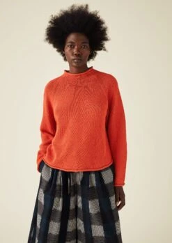 Cotton Linen Easy Sweater | Poppy -Falke Store LLTTW21 5
