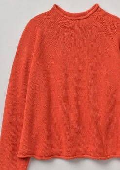 Cotton Linen Easy Sweater | Poppy -Falke Store LLTTW21 7