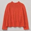 Cotton Linen Easy Sweater | Poppy