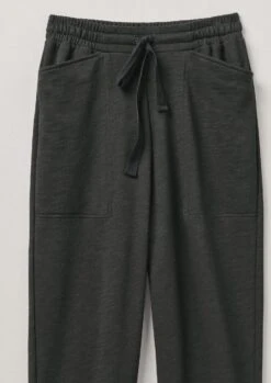 Loop Back Jersey Pull On Trousers | Charcoal -Falke Store LTRTW12 6