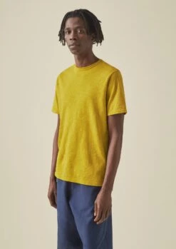 Theo Cotton Short Sleeve Tee | Piccalilli 7 Theo Cotton Short Sleeve Tee | Piccalilli -Falke Store MJETS06 6