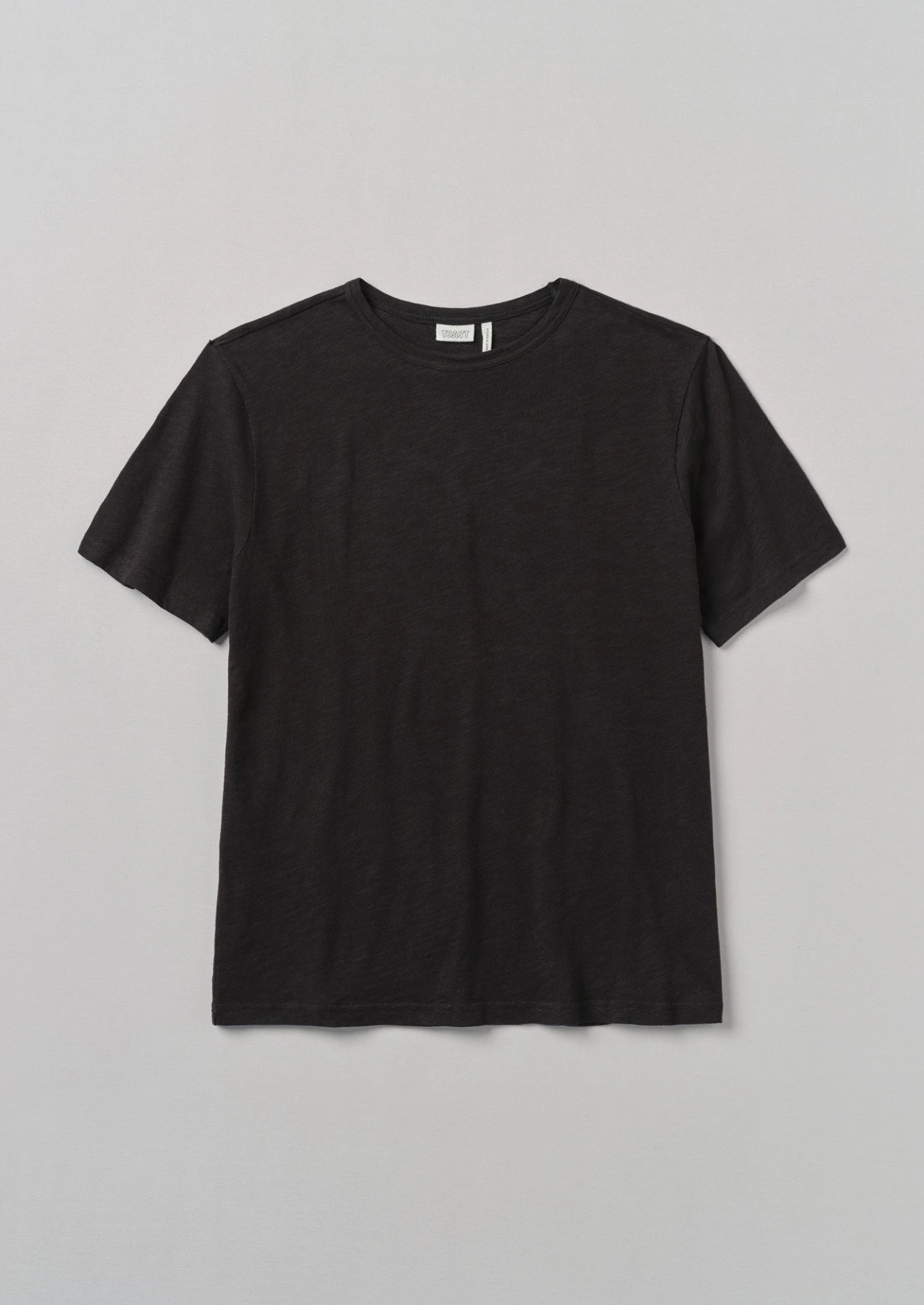 Theo Cotton Short Sleeve Tee | Carbon Black 3 Theo Cotton Short Sleeve Tee | Carbon Black