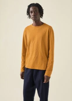 Frank Cotton Long Sleeve Tee | Bonfire -Falke Store MJETW09 2