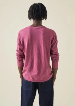 Frank Cotton Long Sleeve Tee | Berry -Falke Store MJETW09 3 1197c67a 28b4 45bf a275 5fd8ae992df3