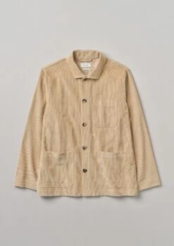 Arlo Organic Cord Jacket | Taupe