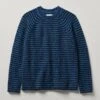 Stripe Donegal Wool Sweater | Blue Multi -Falke Store MKNTW08 bluemulti 0