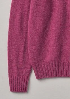 Crew Neck Wool Sweater | Berry -Falke Store MKNTW16 11