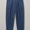 Duncan Exaggerated Tapered Trousers | Delft Blue -Falke Store MTRTW05 delftblue 0