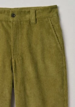 Rory Organic Cotton Cord Straight Leg Trousers | Woodland Green 13 Rory Organic Cotton Cord Straight Leg Trousers | Woodland Green -Falke Store MTRTW07 9