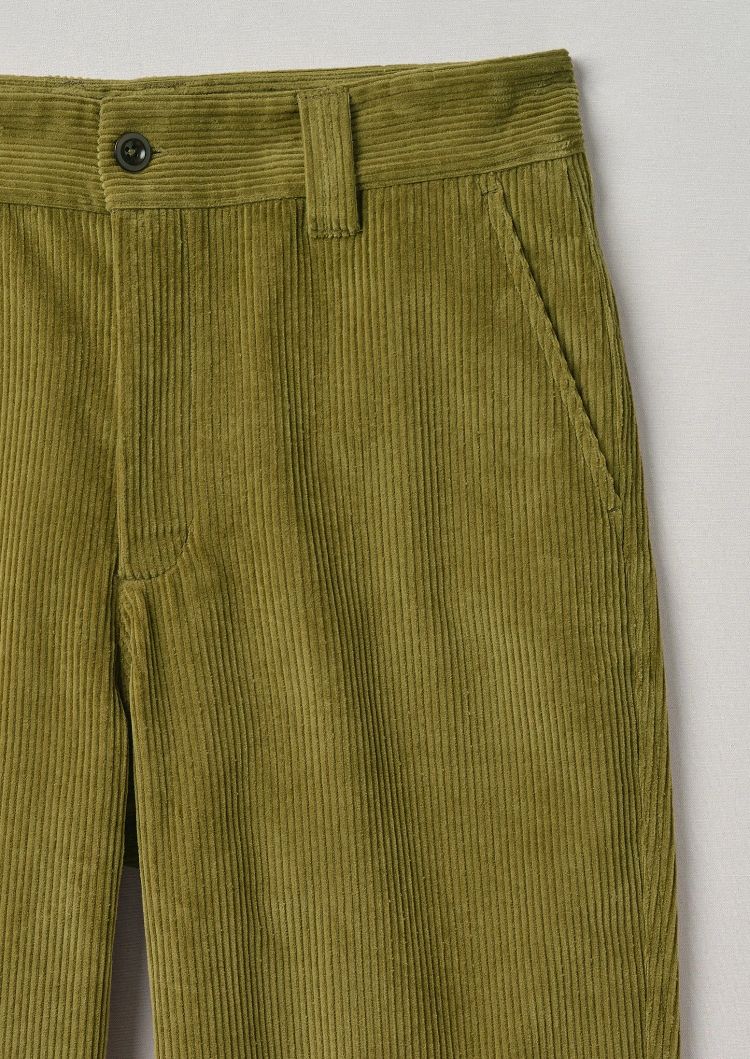 Rory Organic Cotton Cord Straight Leg Trousers | Woodland Green 8 Rory Organic Cotton Cord Straight Leg Trousers | Woodland Green - Image 6