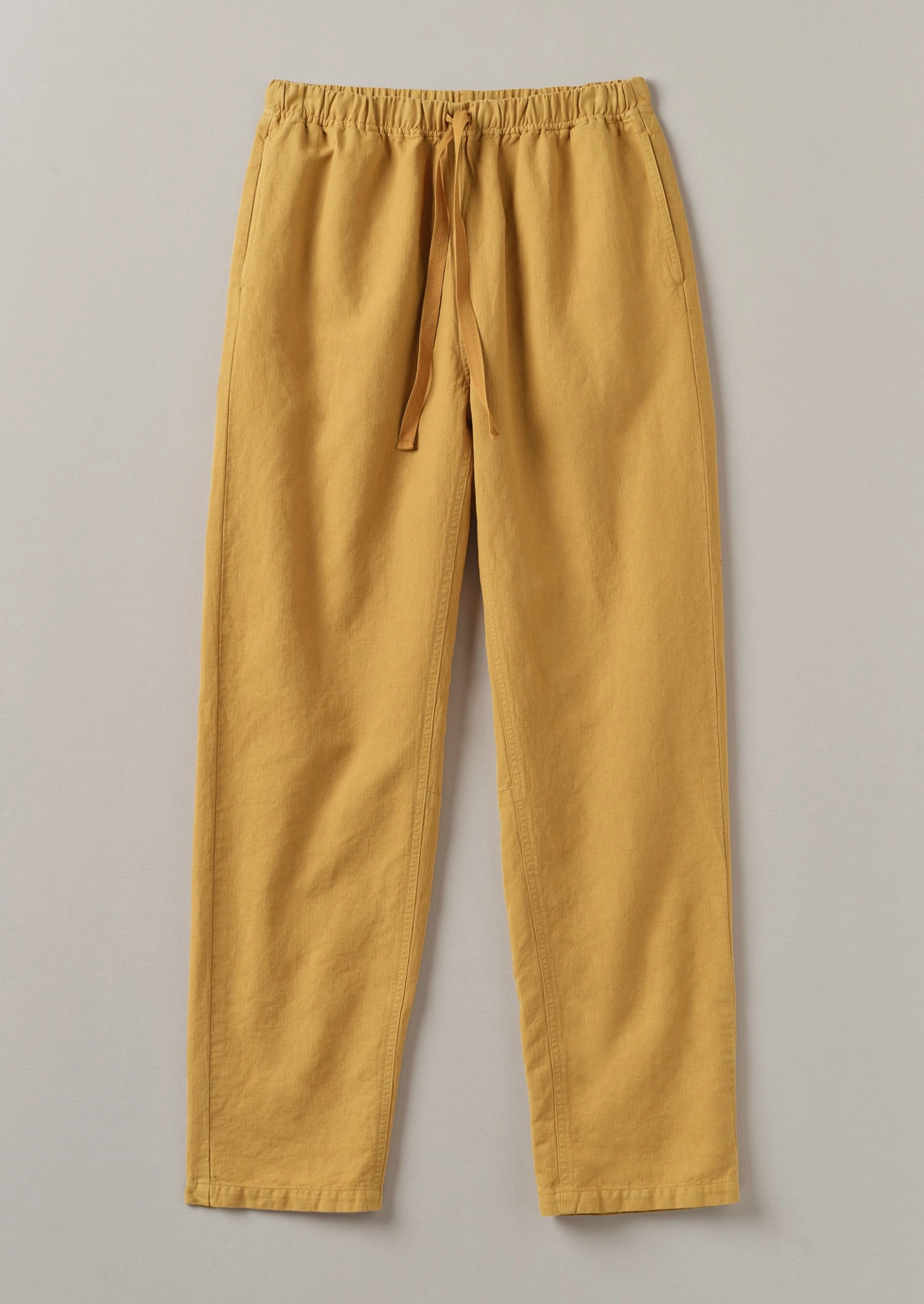 Alfie Garment Dyed Herringbone Trousers | Mustard 3 Alfie Garment Dyed Herringbone Trousers | Mustard