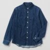 Patch Pocket Denim Shirt | Indigo -Falke Store MWTSS11 indigo