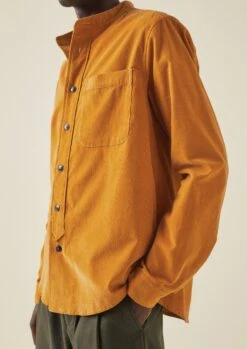Jasper Organic Needlecord Shirt | Bonfire -Falke Store MWTTW17 8