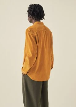 Jasper Organic Needlecord Shirt | Bonfire -Falke Store MWTTW17 9