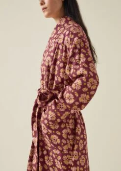 Tulip Print Cotton Flannel Gown | Root -Falke Store NGOTW09 4