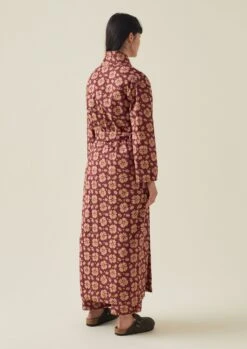 Tulip Print Cotton Flannel Gown | Root -Falke Store NGOTW09 5