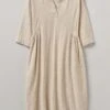 Soft Double Cotton Nightdress | Sand -Falke Store NNITW12 sand 0