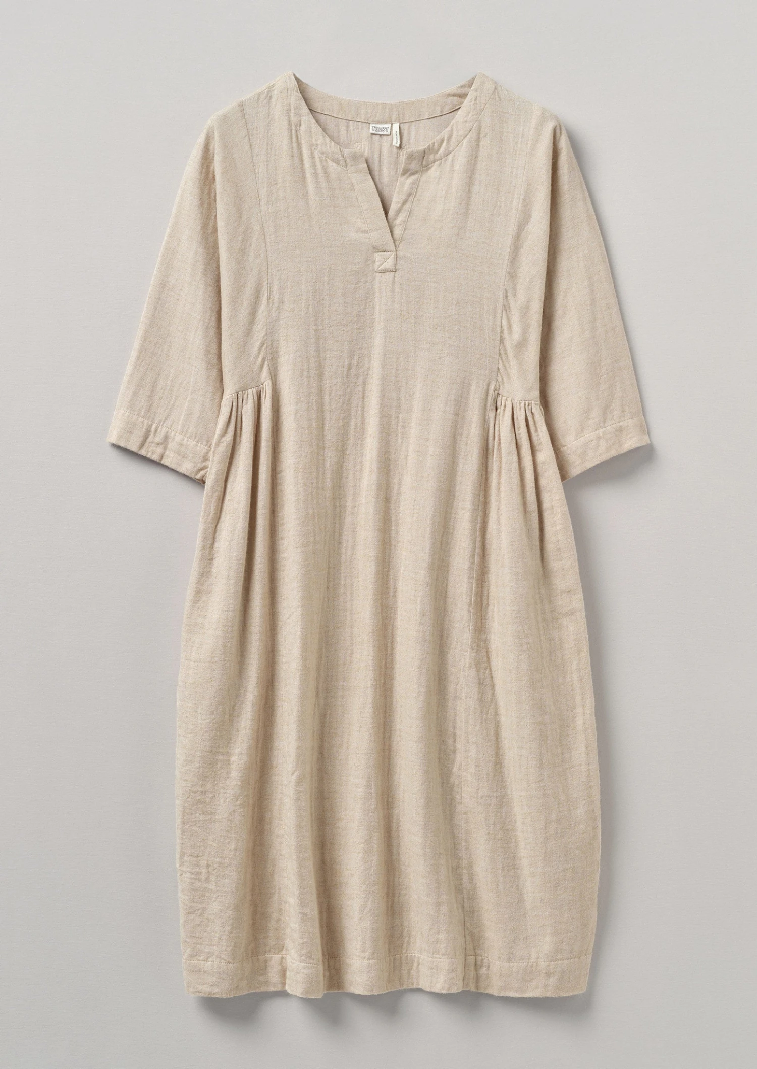 Soft Double Cotton Nightdress | Sand 3 Soft Double Cotton Nightdress | Sand