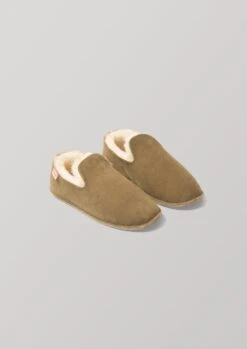 Babbi Charentaise Slippers | Olive