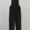 Organic Cotton Cord Dungarees | Brown Slate -Falke Store WAOTW07 brownslate 0