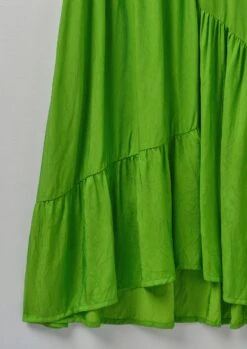 Tiered Crinkle Twill Dress | Spruce 19 Tiered Crinkle Twill Dress | Spruce -Falke Store WDRTW19 14