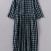 Seersucker Check Cotton Dress | Myrtle 2 Seersucker Check Cotton Dress | Myrtle -Falke Store WDRUS19 myrtle 0
