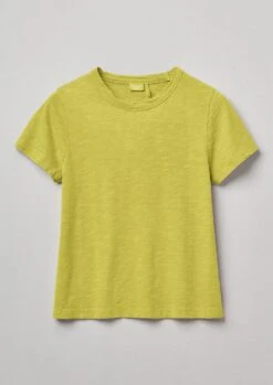 Cotton Boy Tee | Lime Leaf