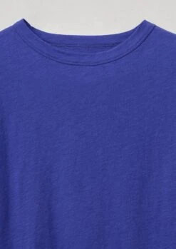 Organic Cotton Easy Tee | Delft Blue -Falke Store WJETS29 5 1
