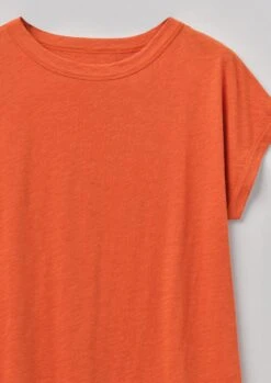 Organic Cotton Easy Tee | Mango -Falke Store WJETS29 6