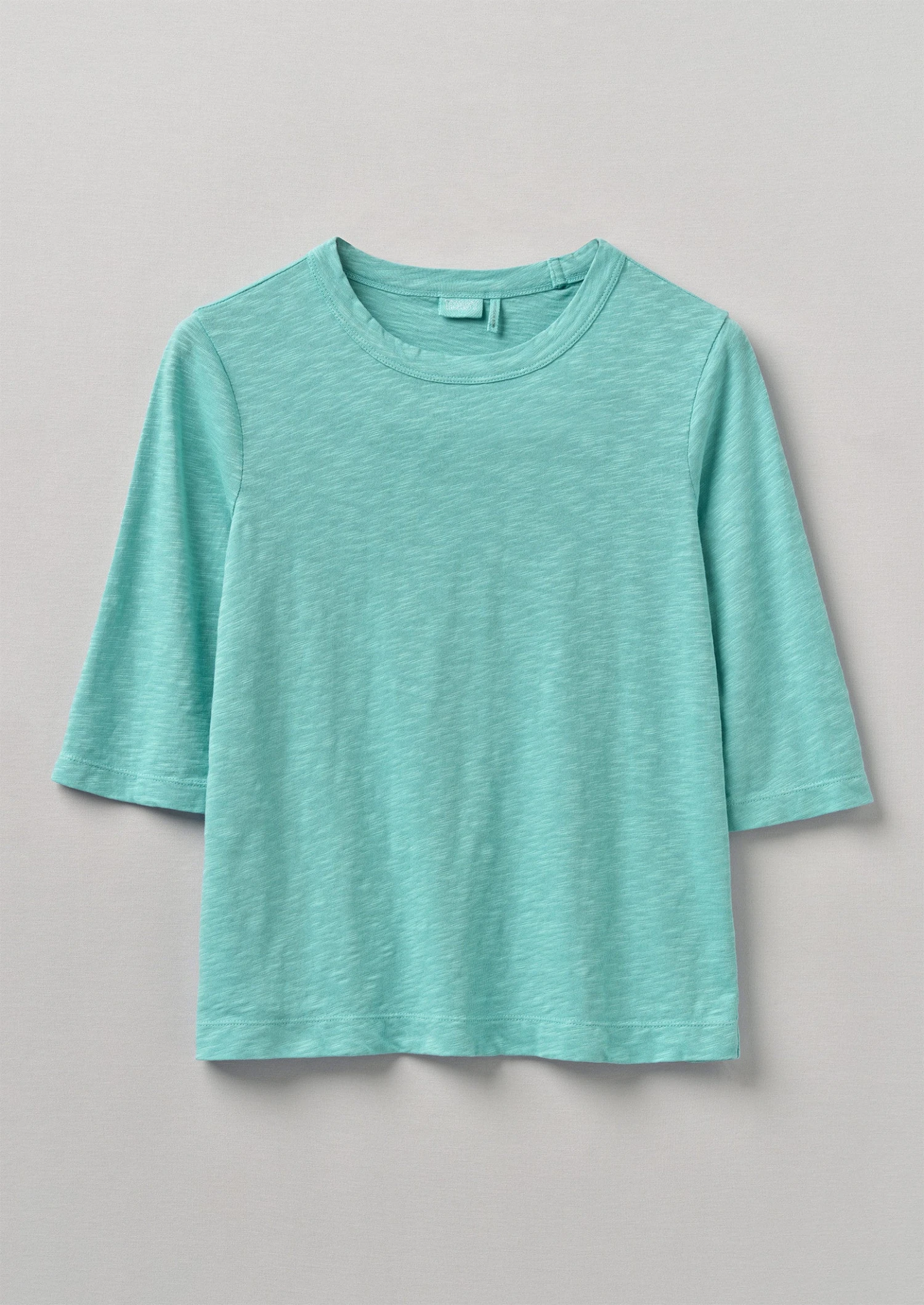 Cleo Cotton Half Sleeve Tee | Sea Green 3 Cleo Cotton Half Sleeve Tee | Sea Green