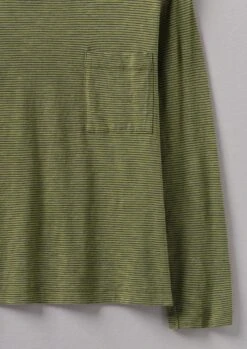 Patch Pocket Organic Cotton Tee | Olive Leaf 13 Patch Pocket Organic Cotton Tee | Olive Leaf -Falke Store WJEUS26 5