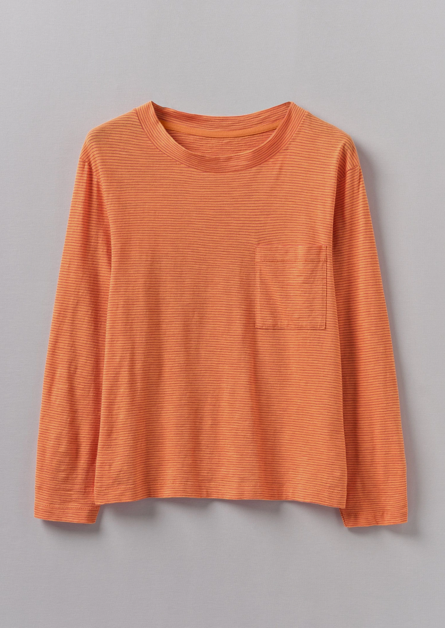 Patch Pocket Organic Cotton Tee | Coral 3 Patch Pocket Organic Cotton Tee | Coral